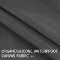 thumbnail image 4 of Multipurpose Canvas Tarp with Reinforced Edges Rustproof Grommets Heavy Duty 19.4oz Tarpaulin Cover for Tent Roof Camping, 4 of 7