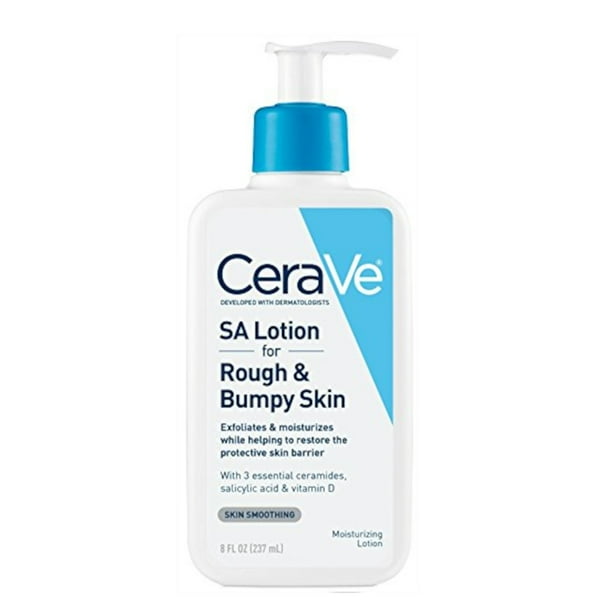 Cerave Sa Lotion For Rough Bumpy Skin 8 Ounce Walmart Com Walmart Com