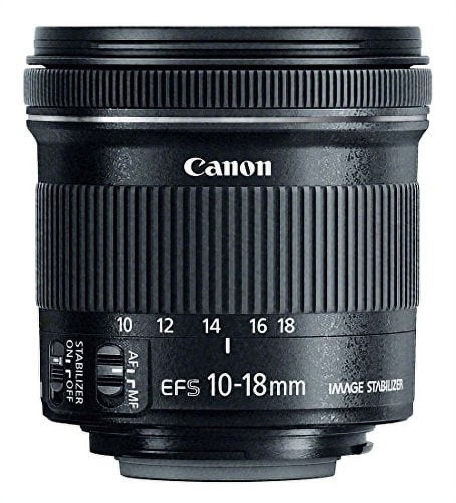 Canon EF-S 10-18mm f/4.5-5.6 IS STM Lens - Walmart.com
