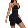 thumbnail image 4 of Athlemo Women's Tummy Control Shorts Shapewear High Waist Body Shaper Thigh Slimmer Panties Beige L, 4 of 10