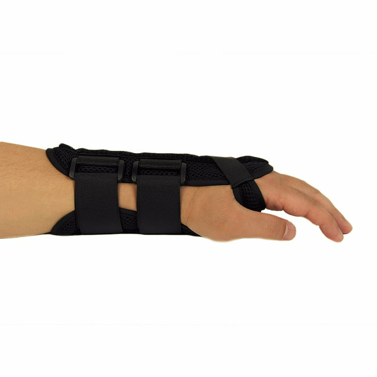 CFR Wrist Support Braces Hand Wraps Double Removable Steel Splints for  Carpal Tunnel, Tendonitis, Wrist Pain & Sports Injuries Right,L :  : Health & Personal Care