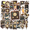 4A, variant on Retro Steampunk Theme Stickers, Waterproof Steampunk Theme Sticker for Water Bottle Laptop Phone Cases Planner Skateboard Luggage Helmet Party Favor Decor, Ideal for Adults Teens Teacher Rewards