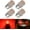 Brilliant Red, variant on 4PCS 1156 LED Bulb Back Up Reverse Light 12V Super Bright 1141 1003 BA15S LED Replacement Light Kit Set for Car Back Up Reverse Tail Brake Turn Signal Blinker Lights - Amber Yellow