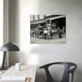 thumbnail image 3 of GOSMITH Posters New Orleans Market Louisiana French Market Poster Black And White Old Photographs Canvas Painting Posters And Prints Wall Art Pictures for Living Room Bedroom Decor, 3 of 4