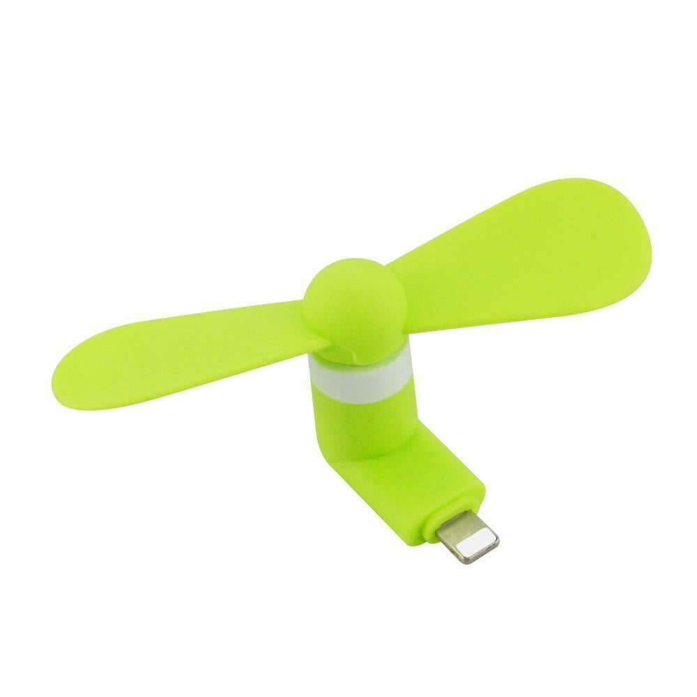 Portable Mini USB Fan For Android Apple iPhone Combo Cell Phone Mobile Dock Fan 