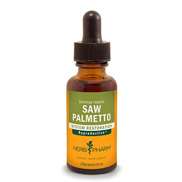 Herb Pharm Saw Palmetto Liquid Herbal Extract 1 fl oz