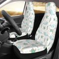 thumbnail image 2 of Sikiie Whale And Turtle Car Seat Protector 2 Pack Car Seat Cushion Mat, Car Seat Covers for SUV, Truck, Van, 2 of 7