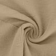 thumbnail image 6 of RYDCOT Mens 5 Inch Cotton Linen Shorts - Casual Side Split Button Elastic Waist Drawstring Summer Beach Shorts with Pocket Khaki, 6 of 7