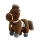 thumbnail image 5 of Muñeco de peluche de caballo, juguete de caballo, regalo del zodiaco, bendición, recuerdo, peluches suaves, mascota de animal de peluche para adultos Marrón oscuro, 5 of 8
