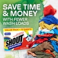 thumbnail image 4 of Shout Color Catcher, Dye-Trapping Sheets, 72 Sheets, 4 of 16