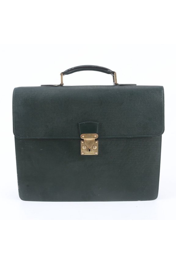 Pre-Owned Louis Vuitton Taiga Moscova M30034 Leather Handbag Briefcase Tote Bag for Men