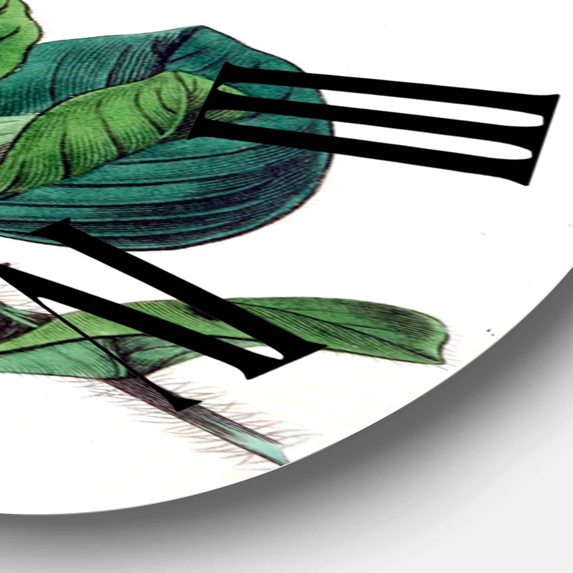 Designart 1 in Quartz Traditional Wall Clock