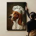 thumbnail image 6 of Treeing Walker Coonhound Dog Chef Poster, Treeing Walker Coonhound Dog Cooking Food Canvas Print for Restaurant Kitchen Decor, Kitchen Animal Picture Wall Decor, 6 of 6
