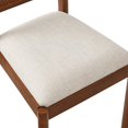 thumbnail image 6 of Crosley Furniture Kennedy 4-Piece Dining Chair Set In Walnut, 6 of 14