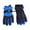 Blue, variant on Kids Ski Gloves Insulated Winter Gloves for Toddler Snowproof Handwear with Wrist Strap Outdoor Play Girls Knit Gloves