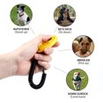 thumbnail image 4 of Clikers for Dogs Juego de 5 clickers para perros con correa para la muñeca, clicker con botón grande, 5 colores, libro electrónico gratuito, 4 of 5