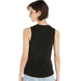 thumbnail image 3 of Time and Tru Women's Twist Front Sleeveless Top, Sizes XS-XXXL, 3 of 5
