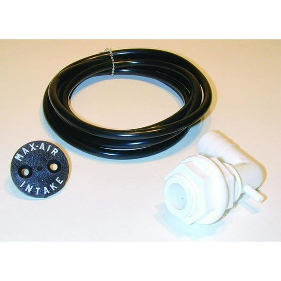 T-H MARINE SUPPLIES M0613 Max-Air Boat Plumbing Items, Black