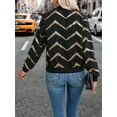 thumbnail image 6 of Womens Jacket Casual Coat Zip Up Spring Fall Clothes with Pockets Black L, 6 of 9