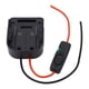 thumbnail image 2 of Conector de alimentación de la base, adaptador de batería Convertidor Batería de la base Conector de alimentación de la base Adaptador de batería V Diseño de próxima generación, 2 of 14
