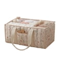 thumbnail image 1 of SIfdSeng Quilted Fabric Storage Floral Baby Caddy Quilted for Nursery Bedroom Storage, 1 of 8