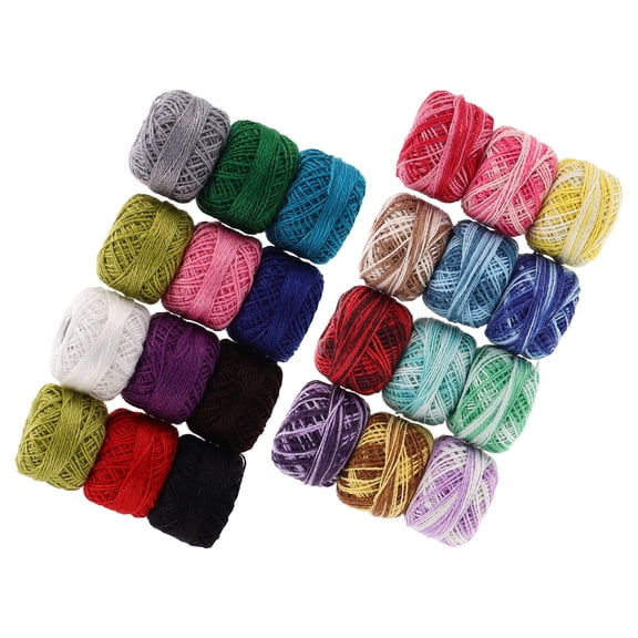 FOMIYES Crafting Floss Cotton Assorted Color Rich Selection Hand Sewing