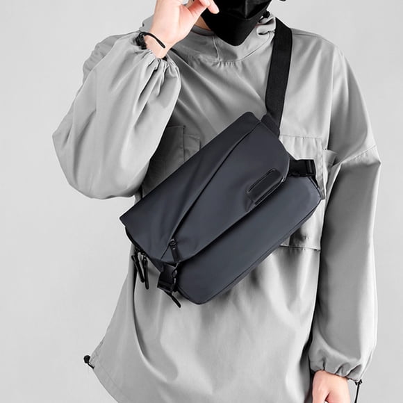 Fiudx Bolso de Hombro, Bandolera de Gran Capacidad, Impermeable y Ligero, para Viajes, Trabajo, Almacenamiento Multifuncional, Uso Diario para Hombres y Mujeres.