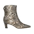 thumbnail image 2 of Franco Sarto Women's Grey Snake Print Faux Leather Alexandria Ankle Boots 9.5M, 2 of 5