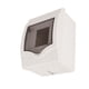 thumbnail image 4 of Bewildely Electrical Distribution Box Mounted Circuit Breaker Protection Lighting MCB Wire Case Power Wear-resistant Wall-mounted Accesorios para electrodomésticos Blanco 138x100x82mm, 4 of 6