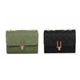 thumbnail image 1 of Cartera pequeña acolchada para mujer, bolso bandolera, cordones dorados, chica de moda, adolescente, 1 of 6