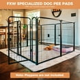 thumbnail image 2 of FXW Washable Pee Pads for Dogs,63" x 63" Indoor Dog Pee Pad Pet Fence Area Floor Mat with Super Absorbent, Reusable Liners for Dog Play Pen, 2 of 7