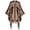 Khaki, variant on PIKADINGNIS Women Scottish Classic Shawl Wraps Colored Plaid Procho Tassel Sweater Cape Scarf