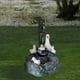 thumbnail image 4 of Fiudx Estatua de Patito de Resina, Mamá Caprichosa con 4 Patitos, Decoración Duradera para Jardín Exterior, Un Toque de Paz para El Patio, Decoración Única para El Hogar, Regalo Ideal para La Familia, 4 of 6