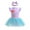D-Mermaid Princess, variant on Newborn Baby Girls Cartoon Romper Dress With Headband 2Pcs Infant Fairy Princess Tutu Dresses Baby Birthday Party Tulle Fancy Dressy