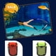 thumbnail image 2 of Greeniant Bolsa de buceo, carrete de almacenamiento, gancho colgante, marcador, boya, accesorios, separación, deportes, playa, aletas Deportes acuáticos Naranja, 2 of 6