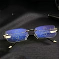 thumbnail image 2 of Progressive Presbyopic Reading Glasses, Diamond Cut Edge, Comfortable Unisex Design, PC Material, Multiple Degrees (150, 200, 250, 300), 2 of 5