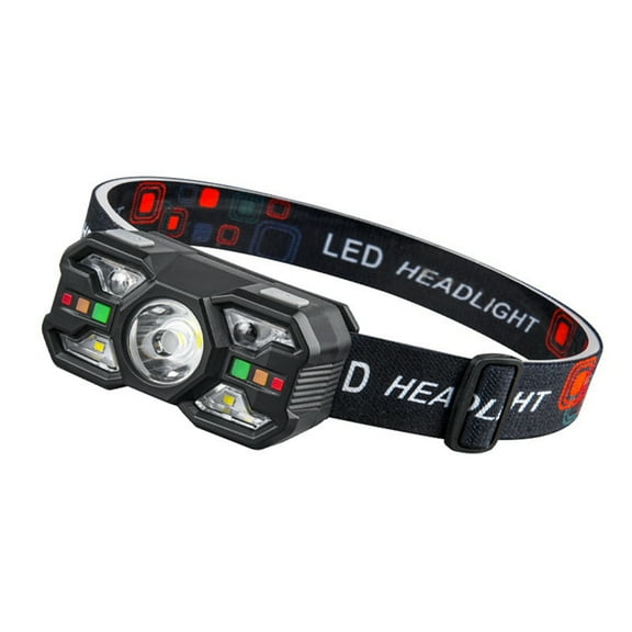 Induction LED Headlamp Rechargeable IR Motion Sensor Head Lamp Camping Night Fishing Cycling Portable Headlight