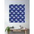 thumbnail image 2 of Blue Crane Poster Wall Art, Modern Wall Decor For Living Room Bedroom, 8x12 UNFRAMED, 2 of 3