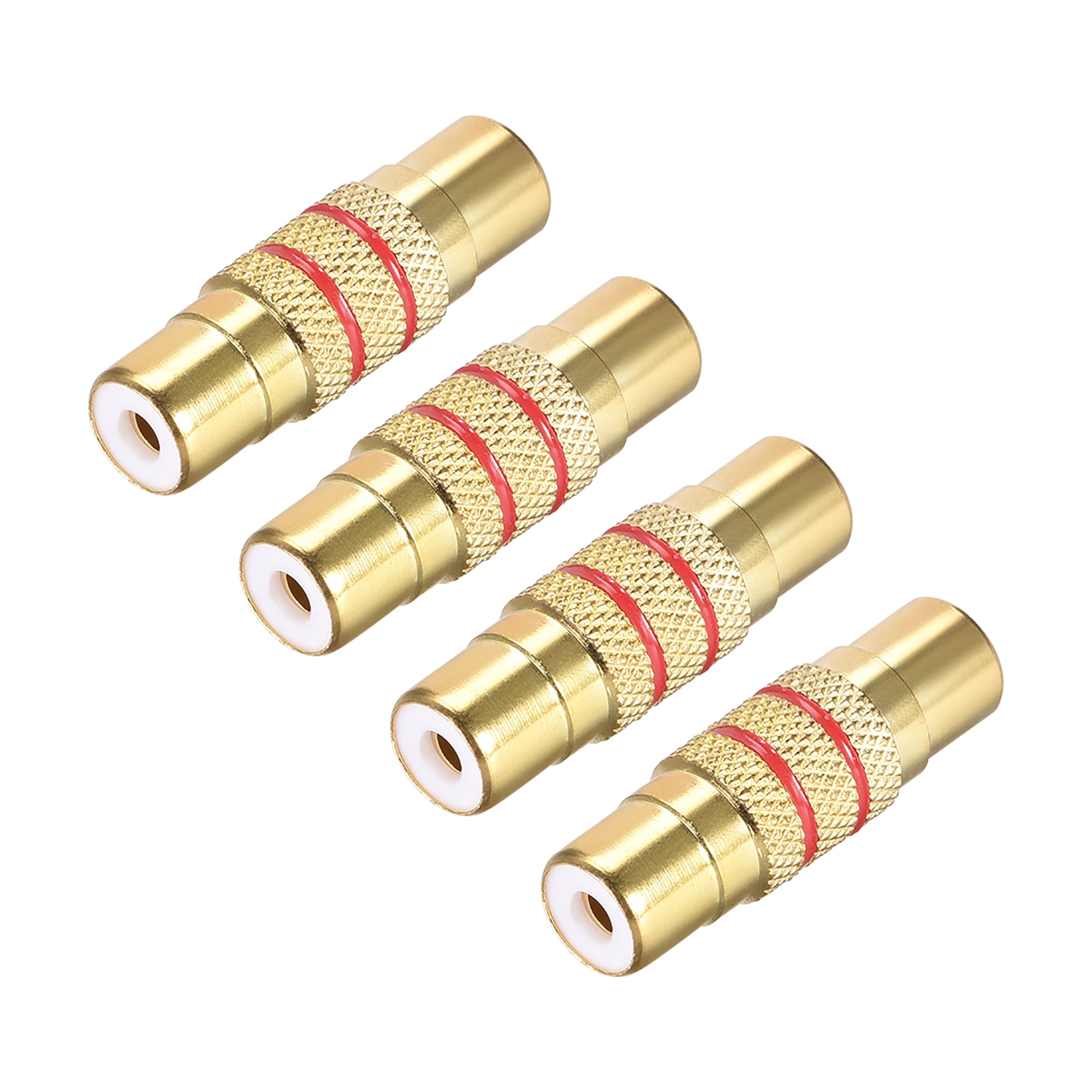 RCA Female to Female Connector Adapter Coupler for Stereo Audio Video