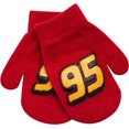 thumbnail image 5 of Disney Boys' Mickey Mouse, Car Lightning McQueen Winter Hat & Mittens or Gloves Set (Toddler/Little Boys), 5 of 6