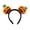 A, variant on SmartBy Halloween Plush Pumpkin Headband, Fuzzy Orange Ghost Face Pumpkin Hair Accessories for Women Halloween Costume Cosplay Accessories