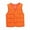 Orange, variant on Kids Jackets for Girls Boys And Winter Baby Baby Button Cardigan Vest Down Cotton Vest Inside And Outside Wear
