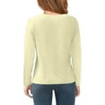 thumbnail image 4 of Girls Casual Tunic Tops Long Sleeve Loose Soft Blouse T-Shirt Size 2-15 Beige 2-3 Years, 4 of 4