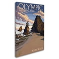 thumbnail image 2 of Trademark Fine Art 'Landscape 17' Canvas Art by Lantern Press, 2 of 3