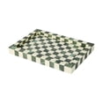 thumbnail image 5 of Anko Green Check Decor Tray, 5 of 5