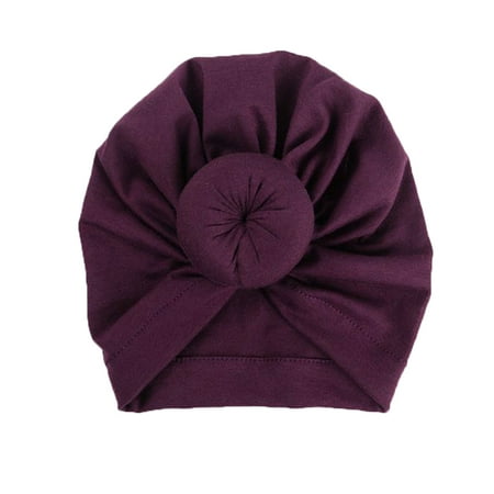 Madjtlqy Kids Baby Girl Turban Flower Head Wrap Adjustable India Hat Cotton (Best Looking Girl In India)