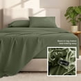 thumbnail image 5 of Bare Home 22" Extra Deep Pocket Sheet Set - Premium 1800 Collection - Ultra-Soft - Twin XL, Cypress, 5 of 9