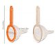 thumbnail image 2 of Food Funnel with Fine Mesh Strainer Multifunctional Plastic Sieve Filter Spoon for Home Kitchen, 2 of 5