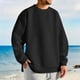 thumbnail image 1 of pstuiky Camisas casuales de manga larga para hombre, Camiseta de manga larga con cuello redondo y color liso para hombre camisetas de hombre m, 1 of 6