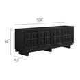 thumbnail image 4 of Knox 71 Inch TV Stand in Black, 4 of 10